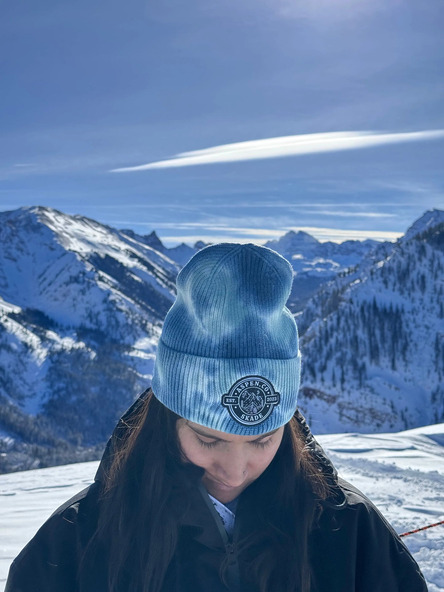 Aspen Edition Batik Beanie Blue Skade