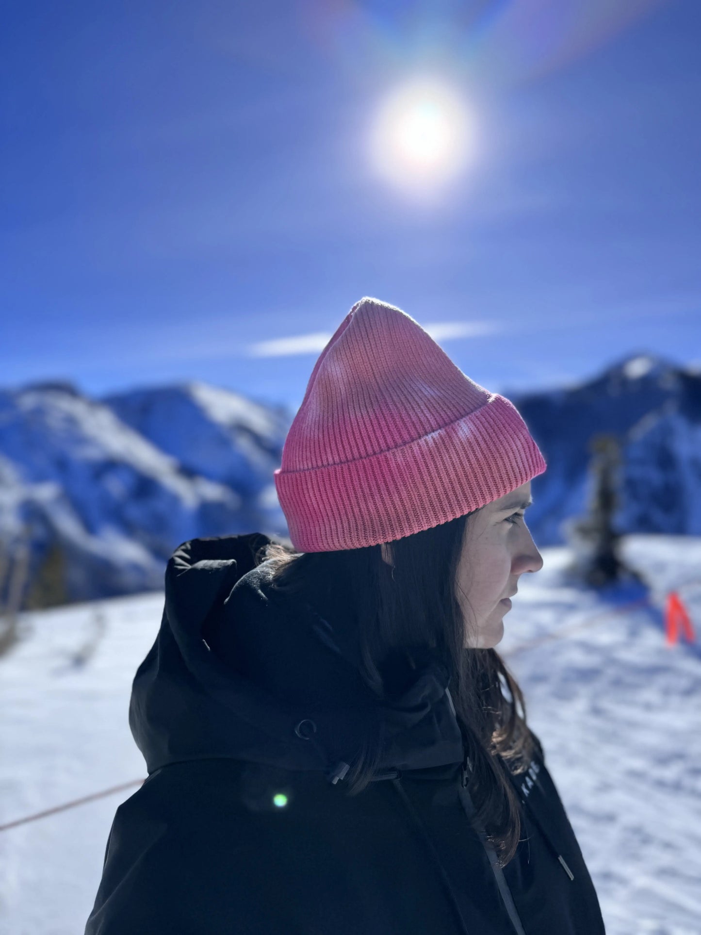 Aspen Edition Batik Beanie Pink Skade