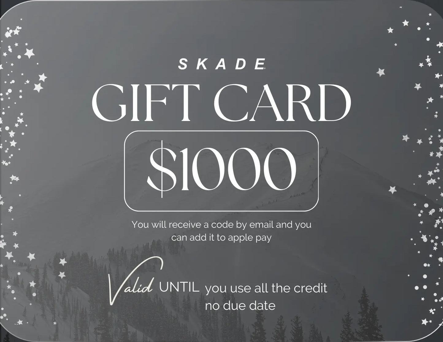 Skade Gift Card Skade