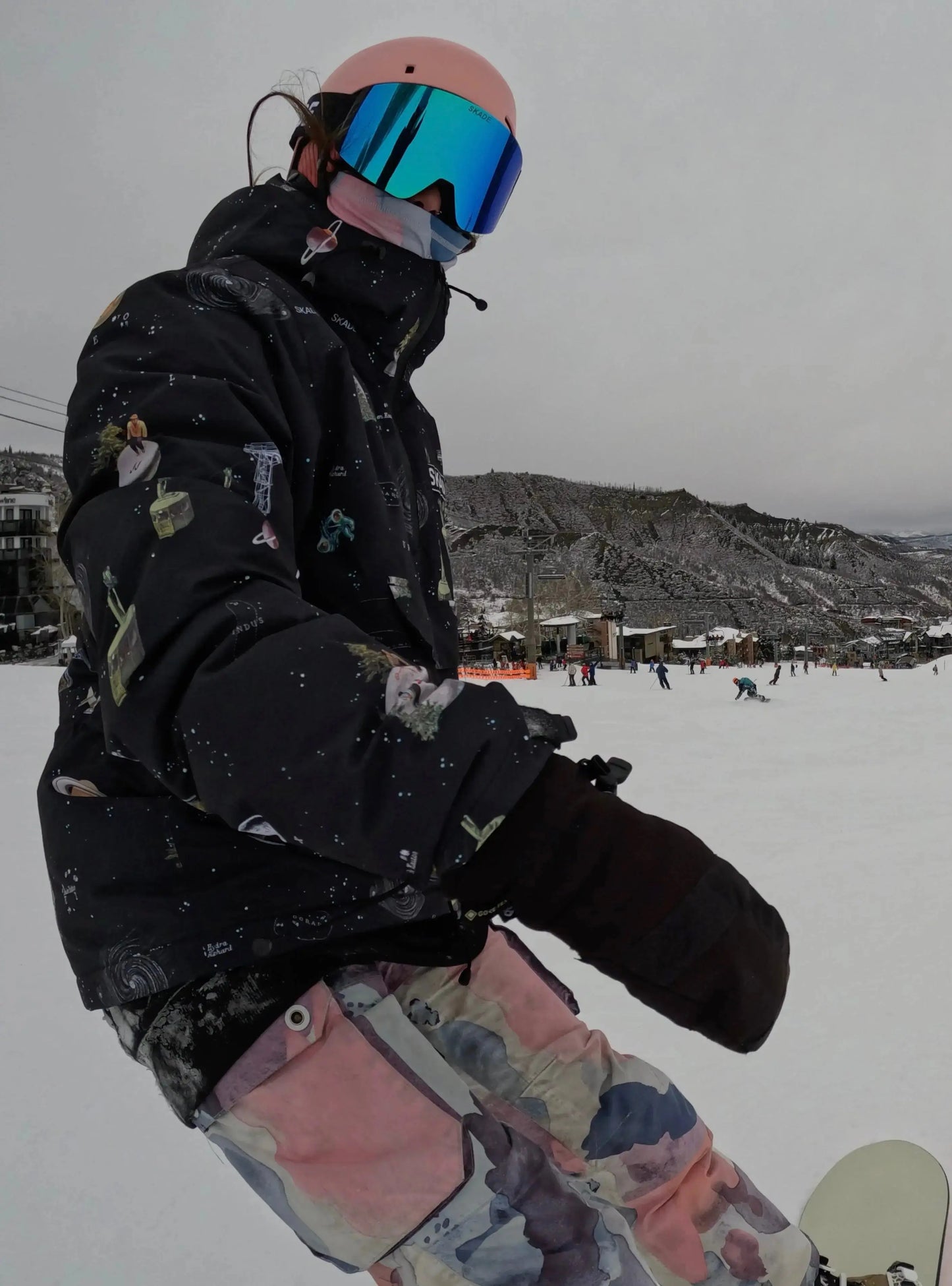 Magnetic Premium Goggles Blue Skade