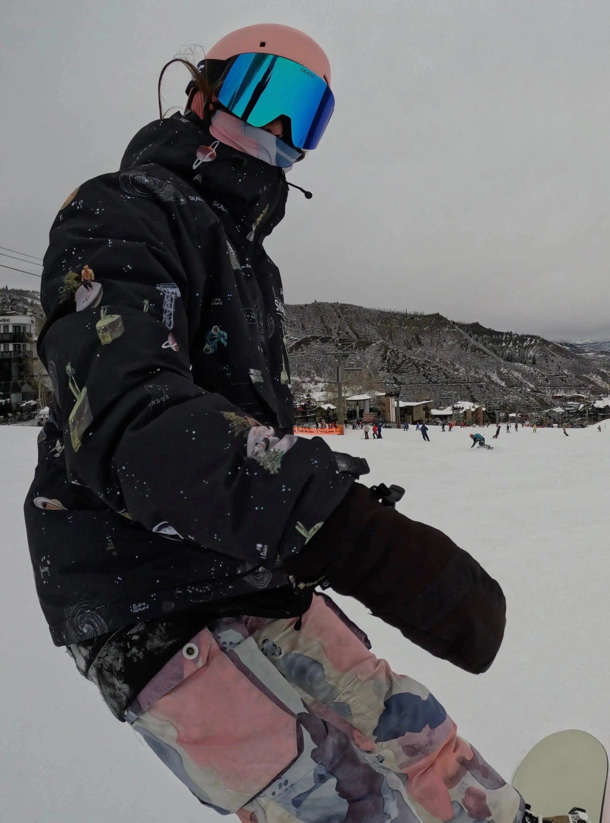 Magnetic Premium Goggles Blue Skade