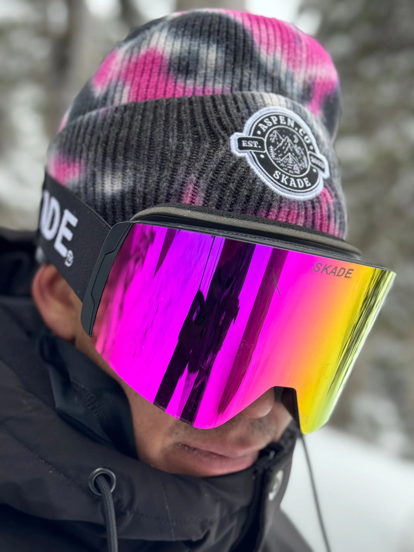 Magnetic Premium Goggles Rose Pink Skade
