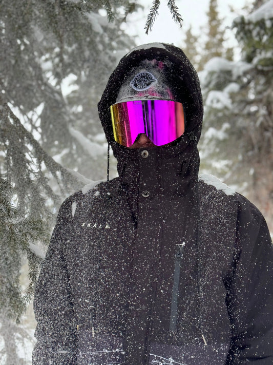 Magnetic Premium Goggles Rose Pink Skade