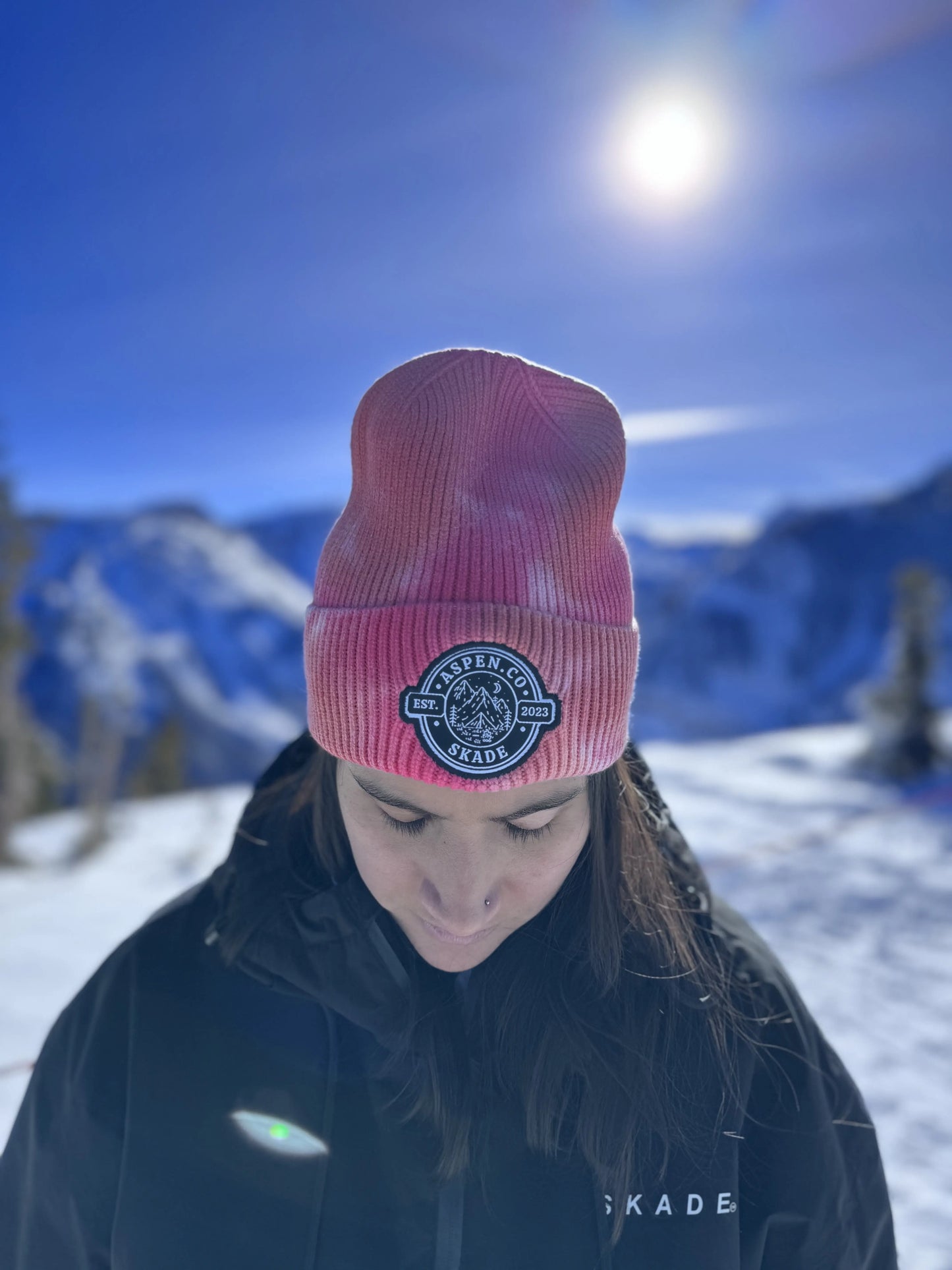Aspen Edition Batik Beanie Pink Skade
