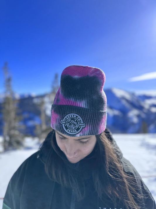 Aspen Edition Batik Beanie Red Skade