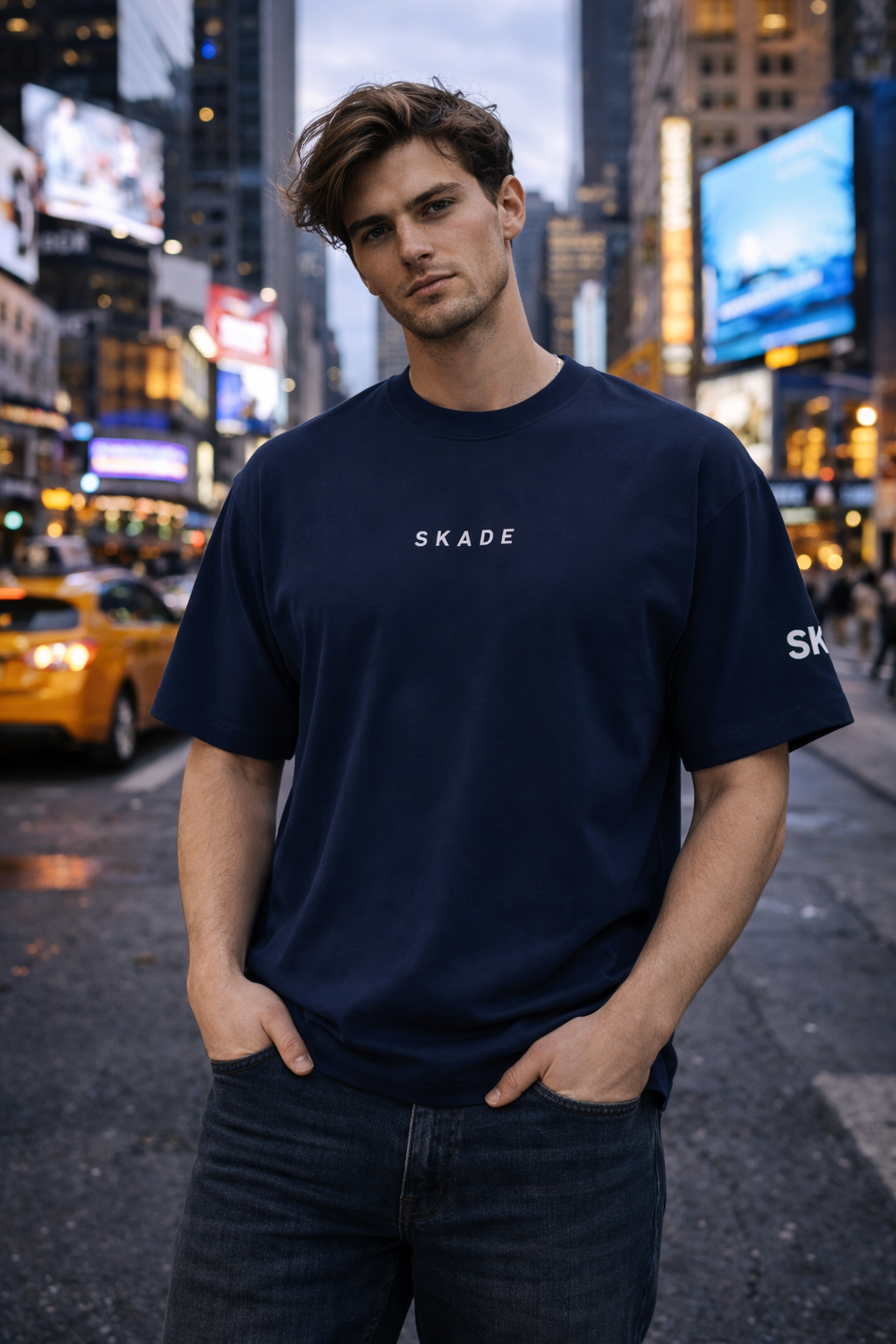 SKADE High Neck Organic Tee – Stitch Edition Skade