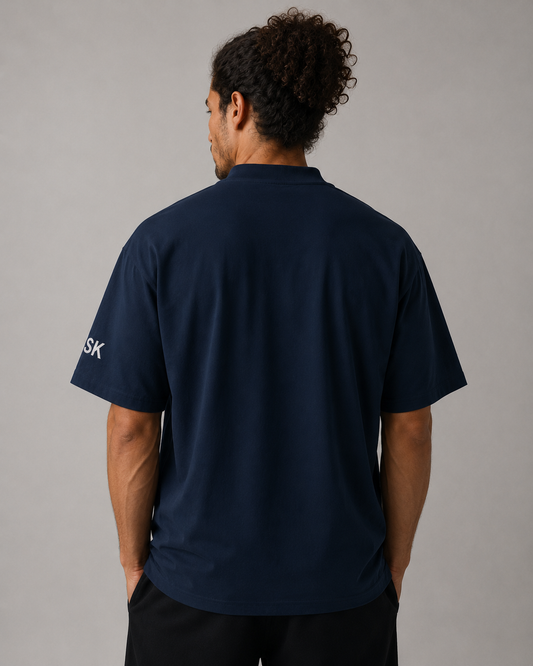 High Neck Tee – Aspen Skade