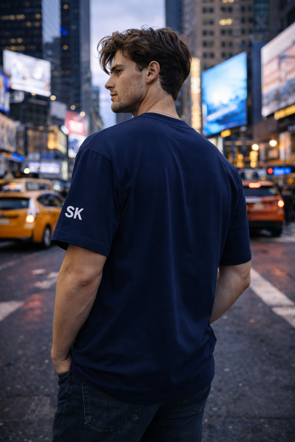 SKADE High Neck Organic Tee – Stitch Edition Skade