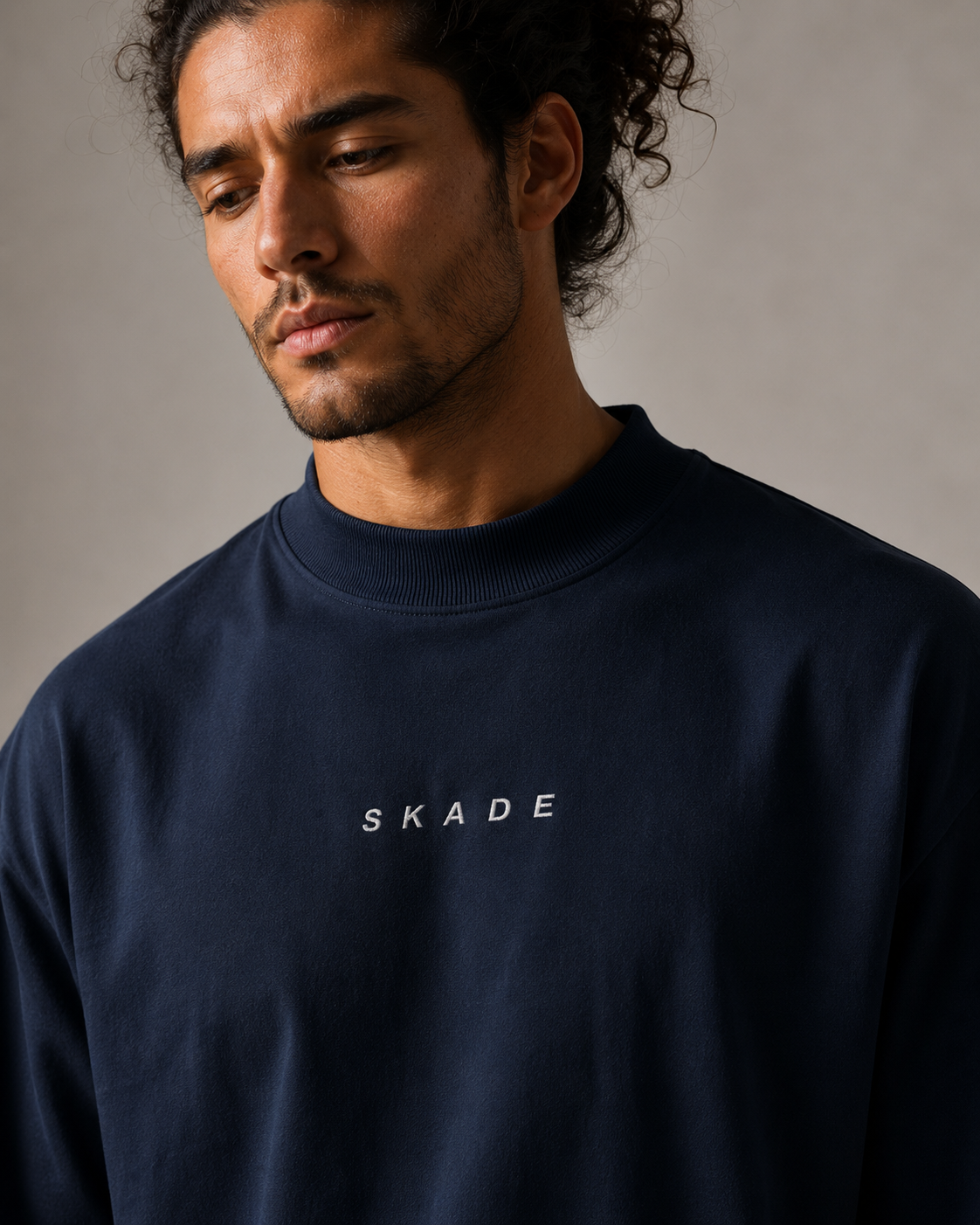 High Neck Tee – Aspen Skade