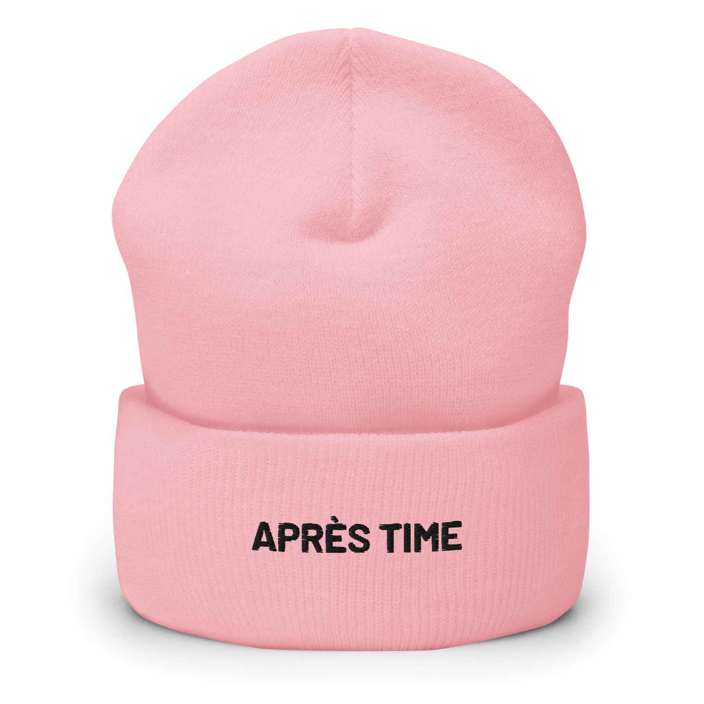 Cuffed Beanie Après Time Black Letters Skade