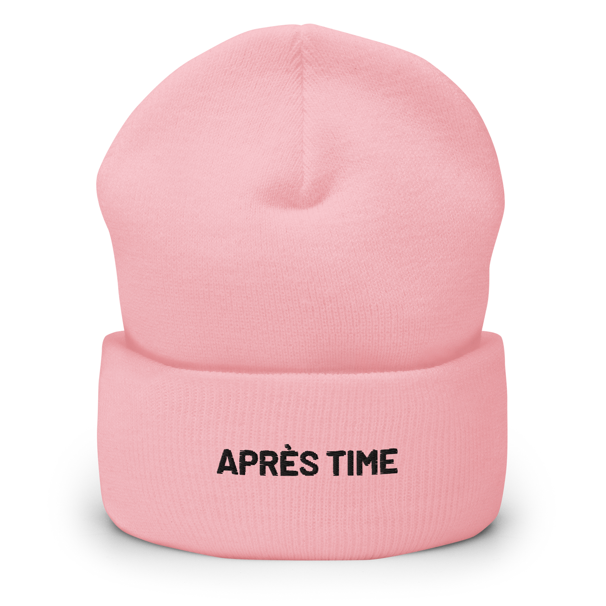 Cuffed Beanie Après Time Black Letters Skade