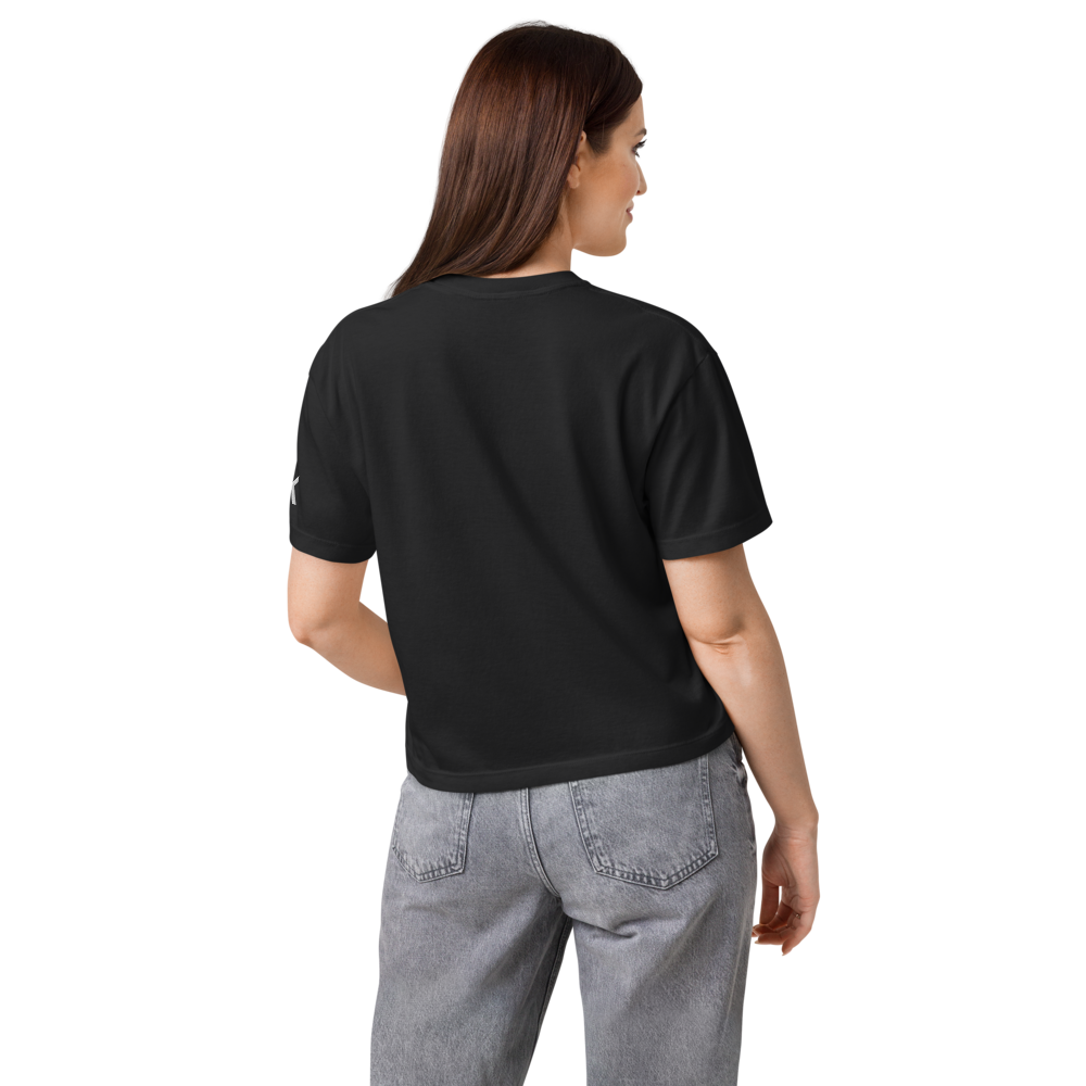SKADE Women’s Heavyweight Boxy Tee – Bear Crest Edition Skade