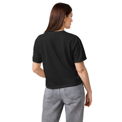 SKADE Women’s Heavyweight Boxy Tee – Bear Crest Edition Skade